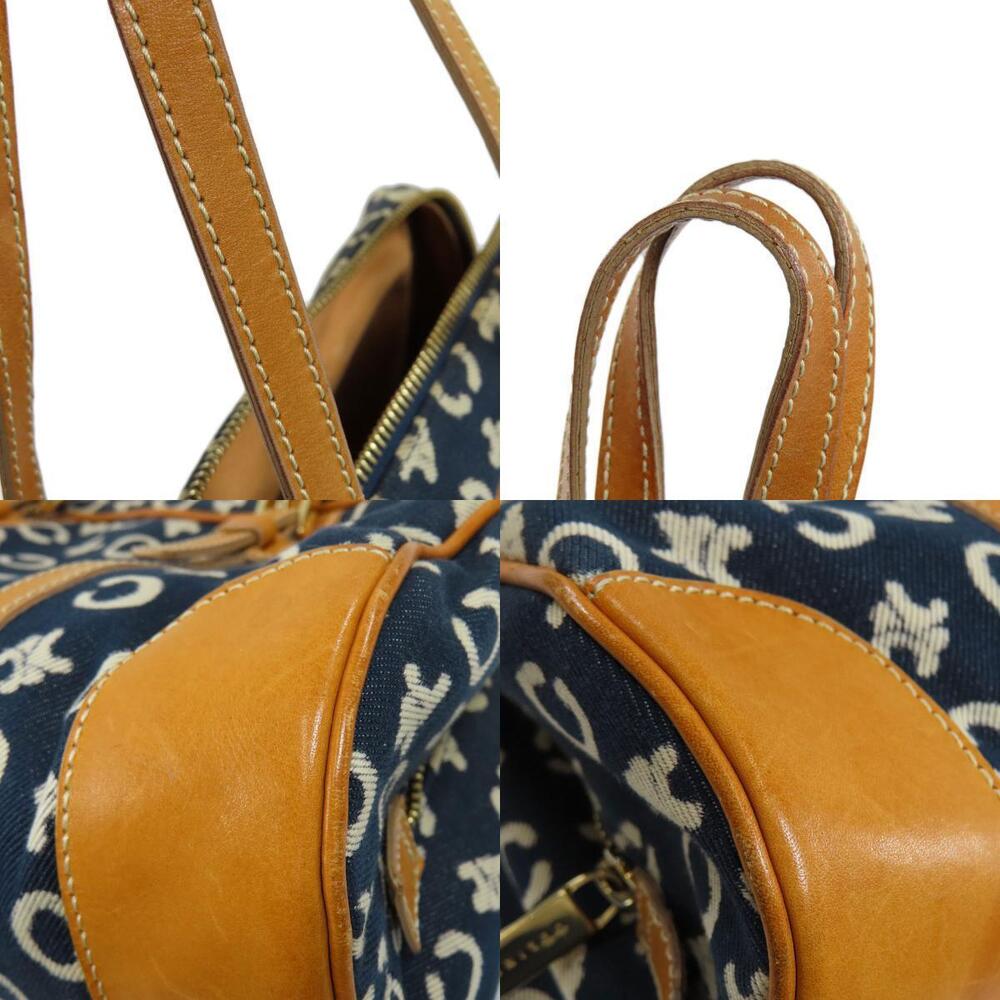 Celine Macadam Handbag Denim - Picture 9 of 11